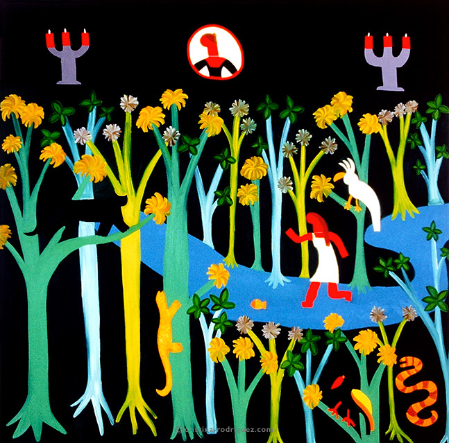 Cristina Rodriguez's Painting - The Incredible Story of Isabel Godin - 2000