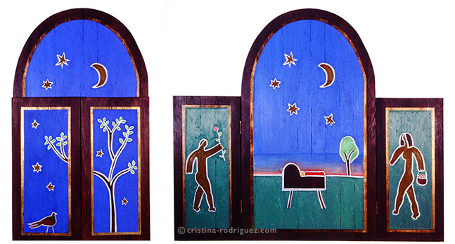 Cristina Rodriguez Commission Painting - Geraldine's Wish