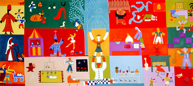 Cristina Rodriguez Commission Painting - Sue's Nursery