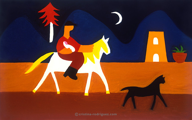 Cristina Rodriguez's Painting - Para Mariana - 2005