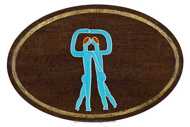 Cristina Rodriguez's Painting - Gemini - 2007