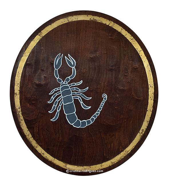 Cristina Rodriguez Paintings Inspired by “The Signs of the Zodiac” - Scorpio