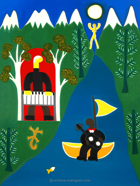 Cristina Rodriguez's Painting - Last Summer - 2007