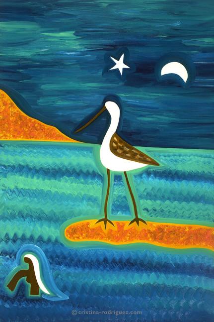 Cristina Rodriguez Paintings Inspired by France - The Enchanted Island