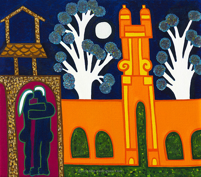 Cristina Rodriguez's Painting - In Ferrara - 2012