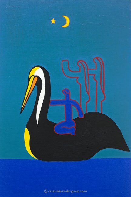 Cristina Rodriguez Painting for Sale - Rite of Passage