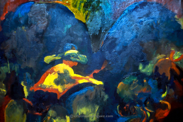 Cristina Rodriguez's Painting - En Boyac&aacute; - 1986