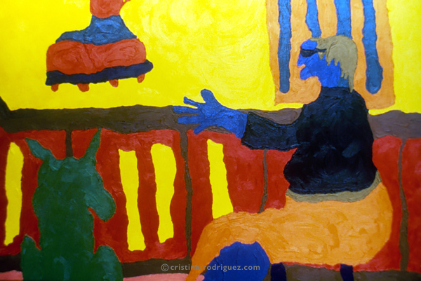 Cristina Rodriguez's Painting - Usted Siempre Como una Princesa - 1986