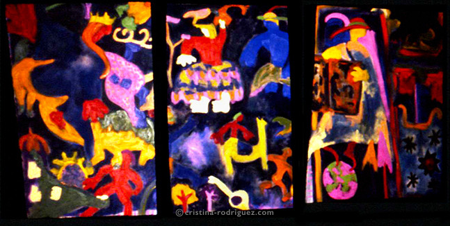 Cristina Rodriguez's Painting - The Wars of Spirit - 1991