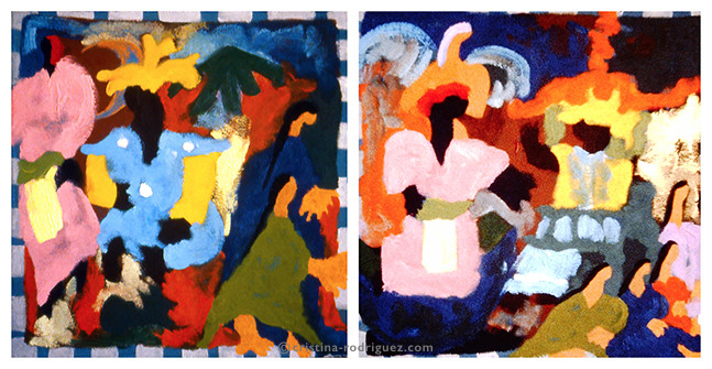 Cristina Rodriguez's Painting - Which Is Inside, asked Kublai Khan, and Which Is Outside? - 1991