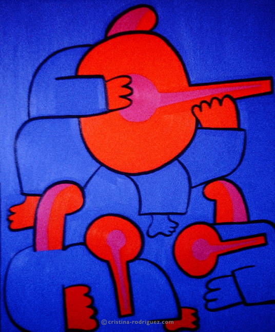 Cristina Rodriguez Paintings Inspired by Musicians - The Musicians