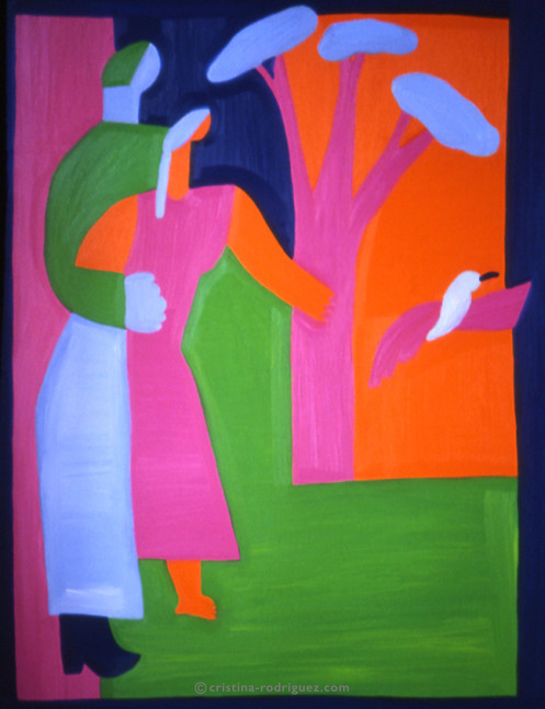 Cristina Rodriguez's Painting - Hope - 1994