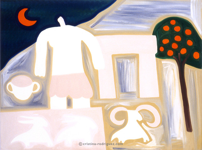 Cristina Rodriguez's Painting - The Ladyship of Malta - 1997