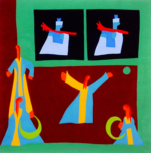 Cristina Rodriguez Paintings Inspired by Dancers - The Unforgettable Dance