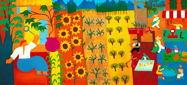 Cristina Rodriguez Commission Painting - The Provence of Caroline