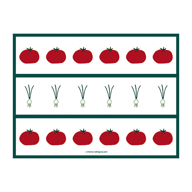 Cristina Rodriguez Design - Tomatoes and Onions in White