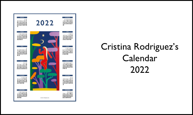 Cristina Rodriguez's Calendar 2022