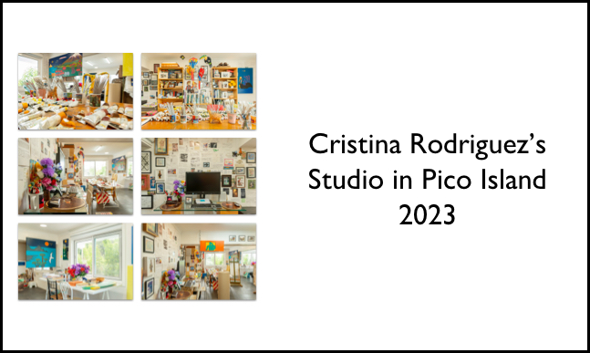 Cristina Rodriguez's Studio in Pico Island 2023