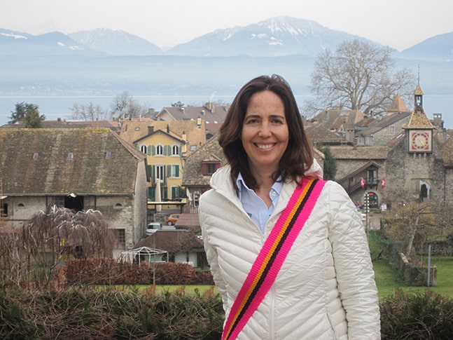 Cristina Rodriguez in 2011 at Lake Geneva, Switzerland