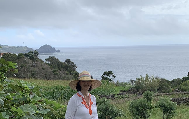 Cristina Rodriguez in 2020 at Pico Island, Portugal