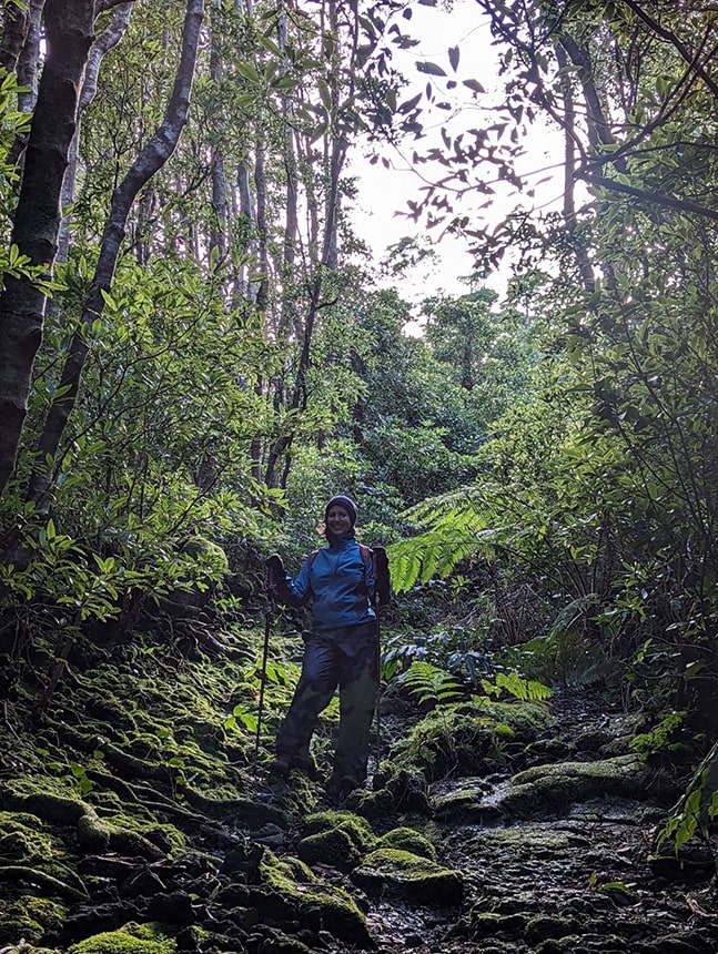 Cristina Rodriguez in 2023 at Pico Island, Portugal