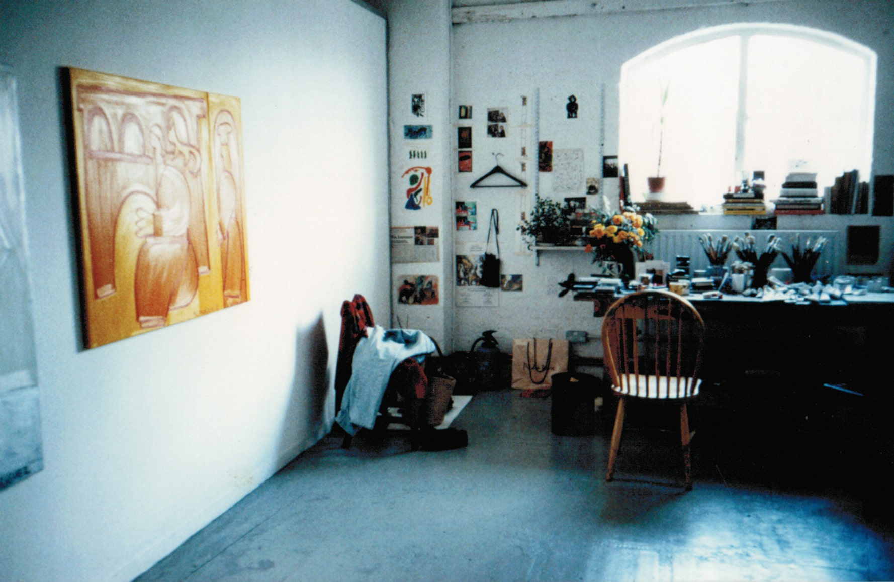 Delfina Studios Cristina Rodriguez Studio at London, UK in 1992-1993