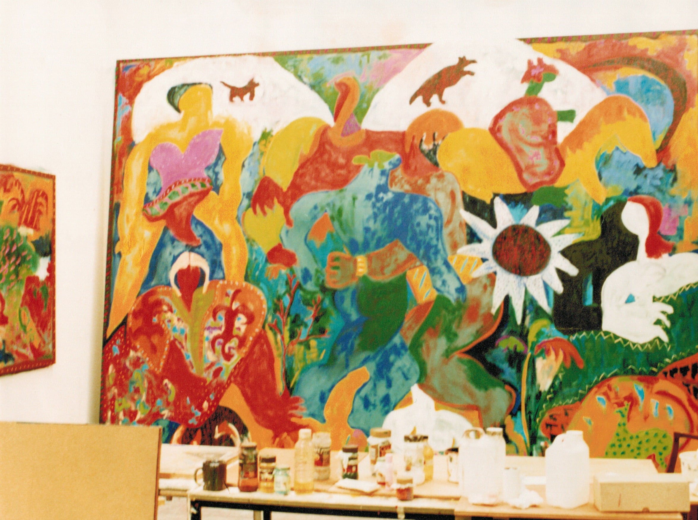 The Slade School of Fine Art Cristina Rodriguez Studio at London, UK in 1989-1991