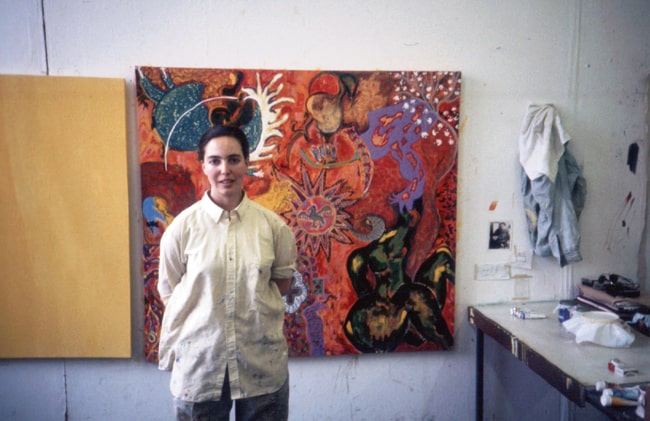 The Slade School of Fine Art Cristina Rodriguez Studio at London, UK in 1989-1991