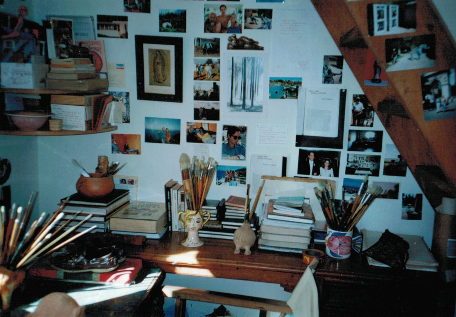 Hacienda Santana Cristina Rodriguez Studio at Boyac&aacute;, Colombia in 1987-1989