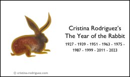 Cristina Rodriguez's The Year of the Rabbit