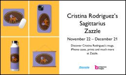 Cristina Rodriguez´s Sagittarius Zazzle