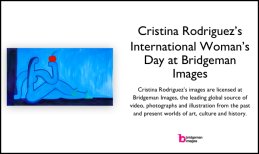 Cristina Rodriguez's International Woman's Day at Bridgeman Images