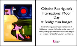 Cristina Rodriguez's International Moon Day at Bridgeman Images