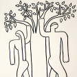 Cristina Rodriguez's Painting - The Man, the Woman, the Tree - 2001