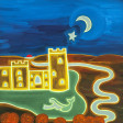 Bodiam Castle by Moonlight