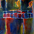Cristina Rodriguez's Painting - El Puerto - 1986