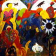 Cristina Rodriguez's Painting - You Shall Be Above All Times - 1991