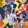 Cristina Rodriguez's Painting - A Mambo for Him, Serpent's Charmer - 1991