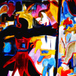 Cristina Rodriguez's Painting - Shout of War - 1992