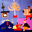 Cristina Rodriguez's Painting - La Novena de Navidad - 1995