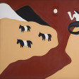 Cristina Rodriguez's Painting - The Belted Galloways Encounter the Mermaid - 1995