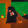 Cristina Rodriguez's Painting - Monseñor - 1996