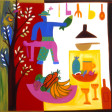 Cristina Rodriguez's Painting - El Cocinero y su Mujer - 1997