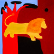 Cristina Rodriguez's Painting - Royal March of the Lion - 1997