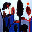 Cristina Rodriguez's Painting - The Cuckoo in the Depths of the Woods - 1997