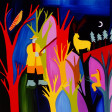 Cristina Rodriguez's Painting - The Hunt - 1997