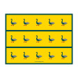 Cristina Rodriguez Design - Ducks in Yellow and Green