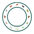Cristina Rodriguez Design - Chinese Horoscope in White
