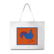 Cristina Rodriguez Design - Chicken in Orange and Blue