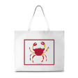 Cristina Rodriguez Design - Crab in White and Red